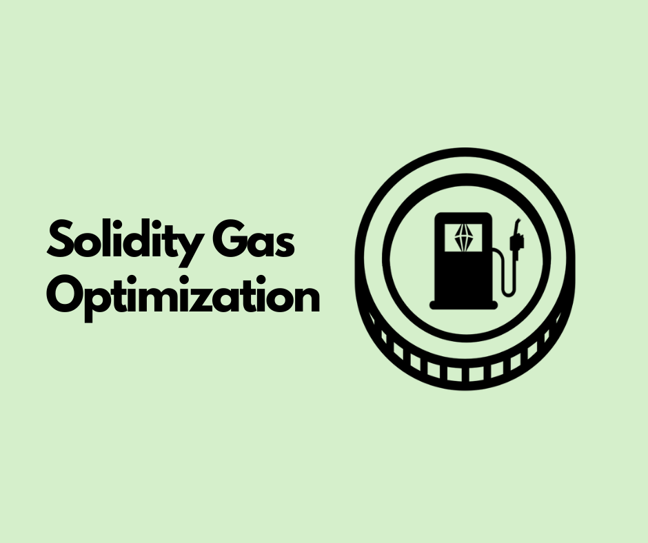 solidity gas optimization tips